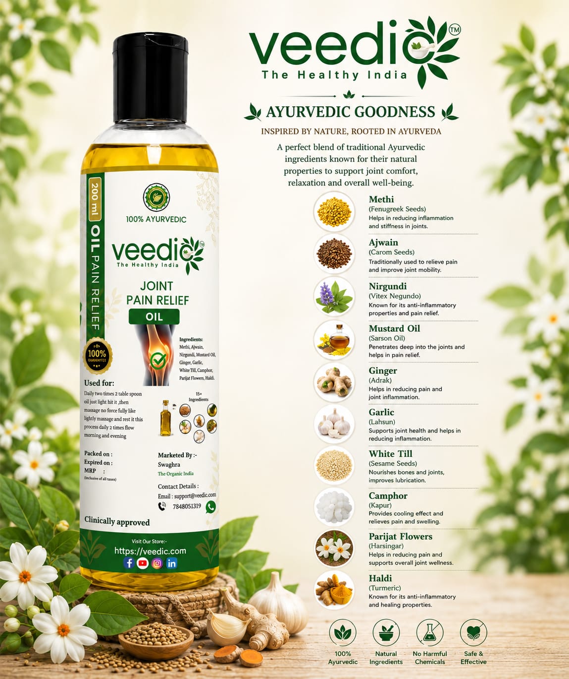Joint pain relief oil - Image 3
